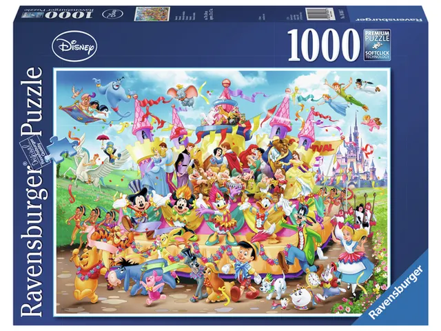 Puzzle Disney parade 1000 pièces