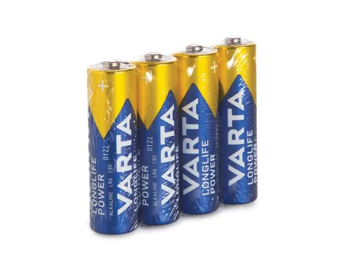 High-Energy Alkaline AA / LR6 1.5V-2600mA 4906.801.354 (4 ST./Krimp)