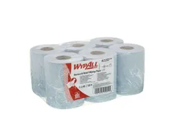WypAll 6220 Reach papieren doekjes 1-laags blauw 6 Rol