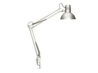 Bureaulamp MAUL Study tafelklem excl.LED lamp E27 zilver - 2