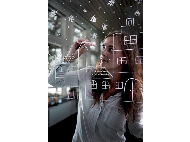 Krijtstift edding 4095 rond assorti 2-3mm etui à 5st