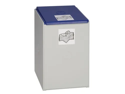 Afvalverzamelaar 1-voudig moduul HxBxD 570x360x405mm 60 liter Grijs