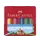 Kleurpotlood Faber-Castell Castle zeskantig metalen etui met 24 stuks