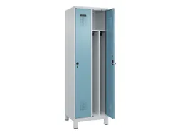 locker voor scheiding van kleding,HxBxD 1950x600x500mm,2vak