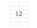 HERMA 4692 Weervaste Folie-etiketten A4 97x42,3mm Wit 300 stuks
