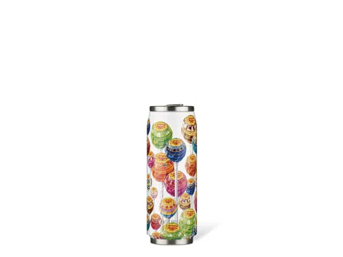Thermosbeker Les Artistes Paris blik 500ml Chupa Pops met rietje