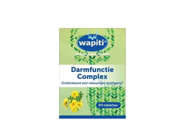 Tabletten Wapiti darmfunctie Complex 60st