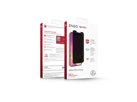 InvisibleShield Glass Elite Privacy, Apple, iPhone 17e/16e/14/13/13 Pr
