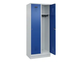 locker,HxBxD 1950x800x500mm,2vak,vak B 400mm,cil.-slot,sokkel - 2