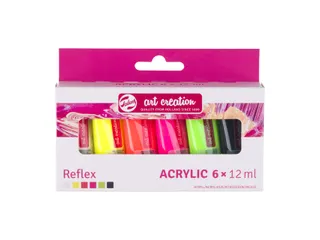 Acrylverf Talens Art Creation Reflex assorti 6 tubes à 12 ml - 2