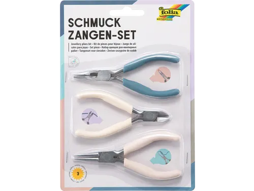 Sierraden tangen Folia set á 3 stuks