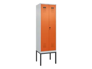 PBM-locker,HxBxD 2120x600x500mm,2vak,vak B 300mm,draaigrendel - 2