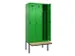 locker met bank,voor scheiding van kleding,HxBxD 2120x900x815mm,3vak
