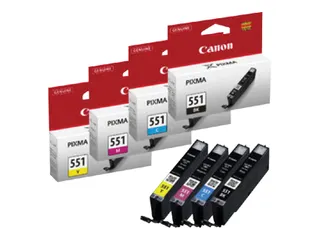 Canon CLI-551 Multipack Inktcartridges Voordeelset - 2
