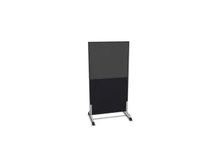 scheidingswand,HxB 1545x800mm,CC-zwart,BN8010-antraciet - 1