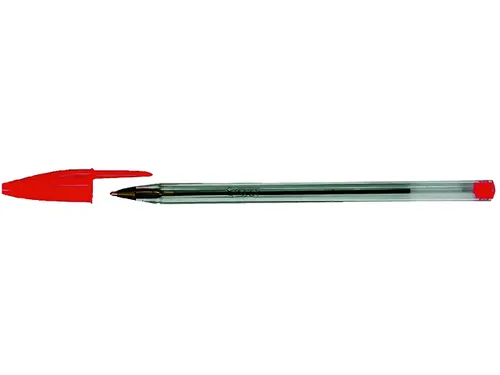 Balpen Bic Cristal medium rood