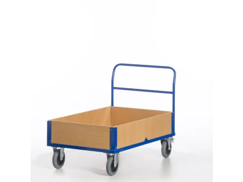 boordwandwagen,draagverm. 600kg,laadvl. LxB 1200x770mm,houtplaat
