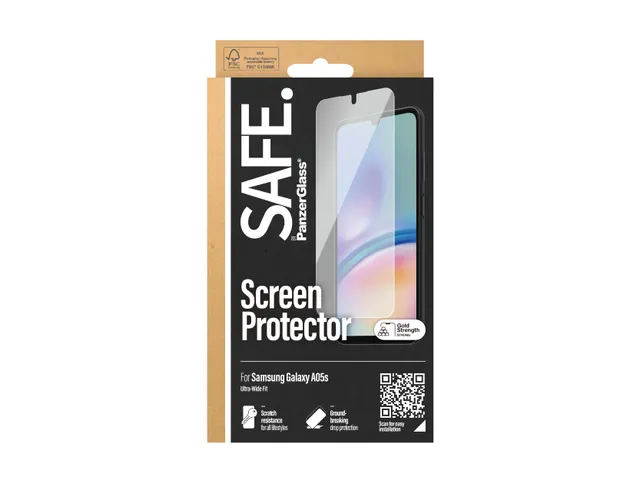 PanzerGlass SAFE. by Screen Protector Samsung Galaxy A05s | Ultra-W