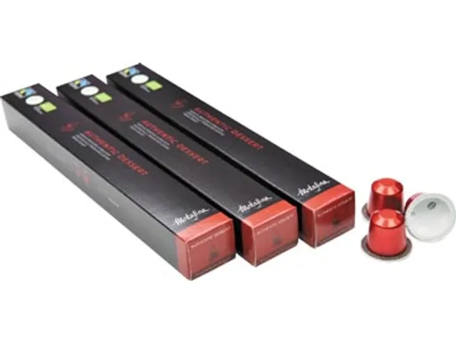 Aluminium Koffiecapsules Authentic Dessert 10 Stuks