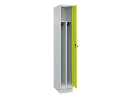 locker voor scheiding van kleding,HxBxD 1950x300x500mm,1vak