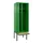 locker met bank,voor scheiding van kleding,HxBxD 2120x600x815mm,2vak