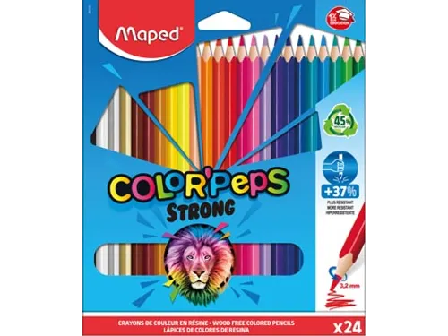 kleurpotlood Color'Peps Strong 24 potloden