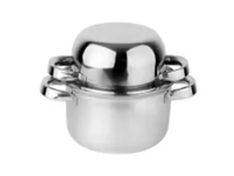 OUTLET EMGA Mosselpan 18cm rvs 1kg