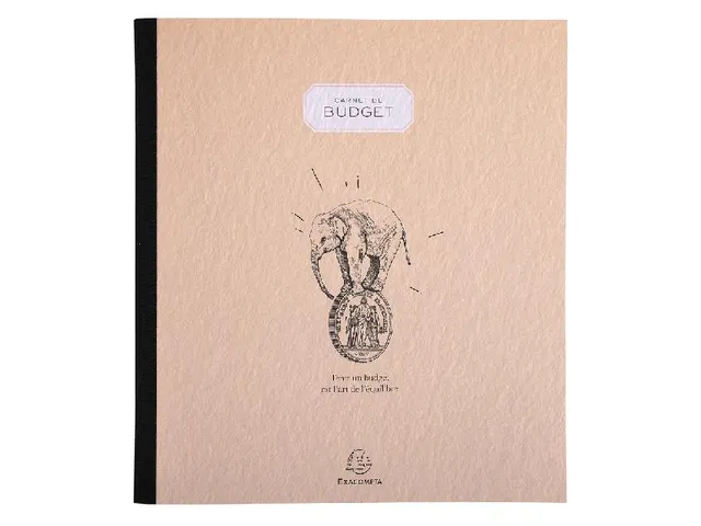 Carnet de budget 27x25cm 62 pages -