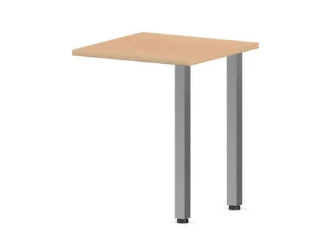 aanbouwtafel,i.h.v.,HxBxD 720-840x600x600mm,NE-esdoorn