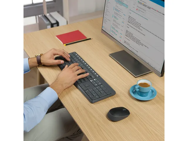Logitech MK235 Wireless Toetsenbord en Muis Combo Azerty