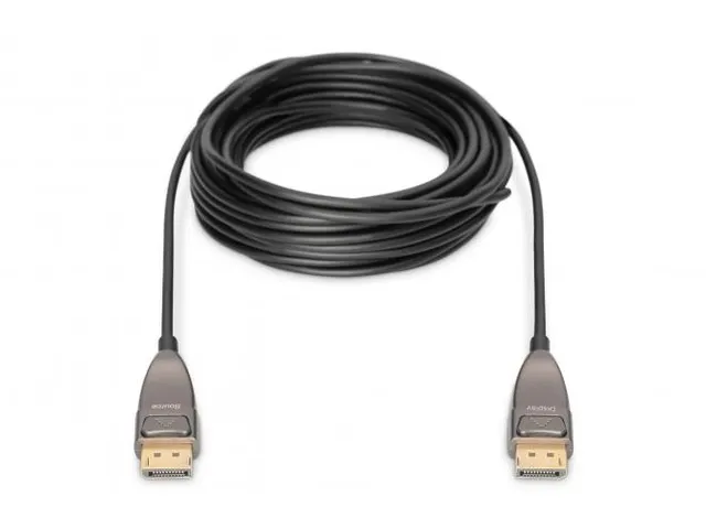 DisplayPort AOC hybride glasvezelkabel M/M 10m UHD 8K@60Hz DP 1.4
