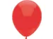Ballonnen uni rood Ø30cm