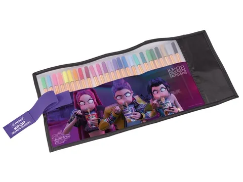 STABILO point 88 KPop Demon Hunters Fineliners Rollerset 25 Kleuren