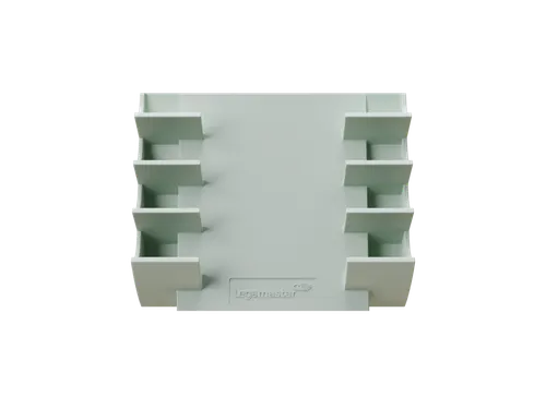 MATTE Glasbord markerhouder magnetisch voor 4 markers Sage Green