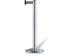 Afzetsysteem Chroom 2.3m 1000x83mm Voet Ø 355mm Bandkleur Rood