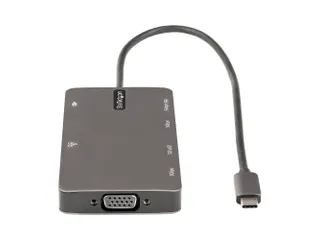 USB C Multiport Adapter, HDMI 4K 30Hz of VGA Travel Dock 5Gbps USB 3.0 - 4