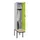 locker met bank,HxBxD 2120x400x815mm,1vak,vak B 400mm,draaigrendel