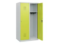 schoollocker,HxBxD 1530x800x500mm,2vak,vak B 400mm,cil.-slot