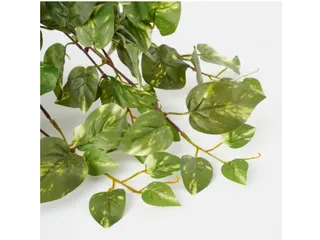 Kunstplant Mica Scindapsus hangend groen 45x25cm - 3