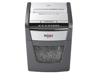 Papiervernietiger Rexel Optimum Auto+ 50X P-4 snippers 4x28mm - 1