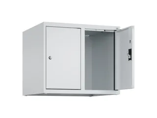 opzetkast,v. locker,2vak.,vak B 300mm,HxBxD 500x600x500mm,cilinderslot - 1
