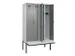 locker met bank,voor scheiding van kleding,HxBxD 2120x1200x815mm,4vak