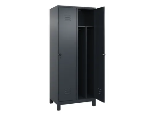 locker voor scheiding van kleding,HxBxD 1950x800x500mm,2vak