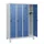 schoollocker,HxBxD 1630x1200x500mm,4vak,vak B 300mm,draaigrendel
