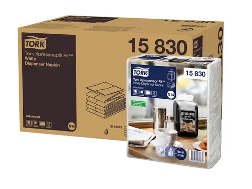 Tork N14 Xpressnap Fit Dispenserservet Advanced wit 2-laags 4320 stuks