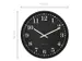Horloge murale NeXtime Dickens Large 50cm noir