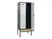 locker met bank,voor scheiding van kleding,HxBxD 2120x800x815mm,2vak