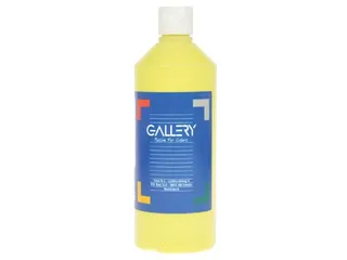 Plakkaatverf Gallery 500ml Licht Geel - 1