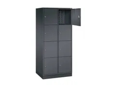 grootvolume-lockersysteem,HxBxD 1950x820x600mm,2x4vakken,cil.-slot