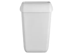 Afvalbak Quartzline open inworp 43 liter wit 441404
